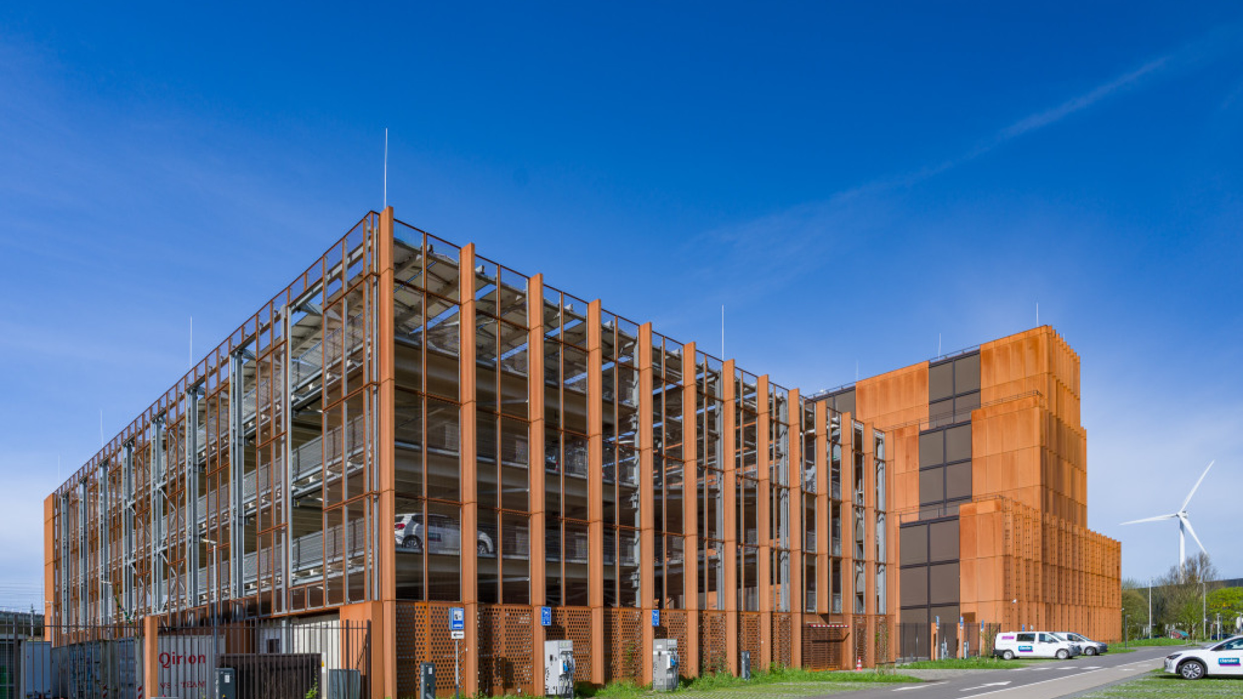 Gevelbekleding Alliander Westpoort, Amsterdam