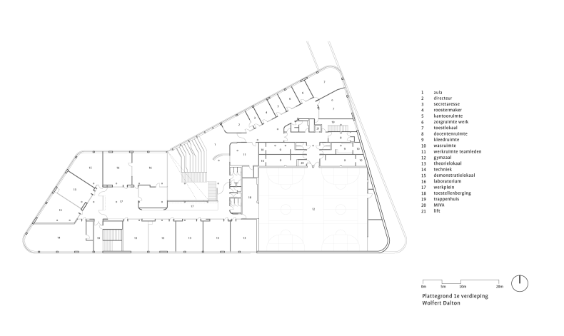 1e verdieping Wolfert, beeld: DP6
