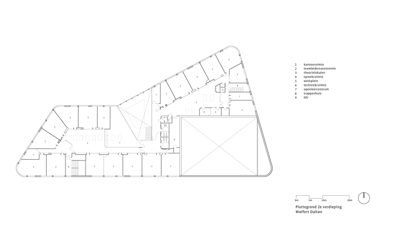 2e verdieping Wolfert, beeld: DP6