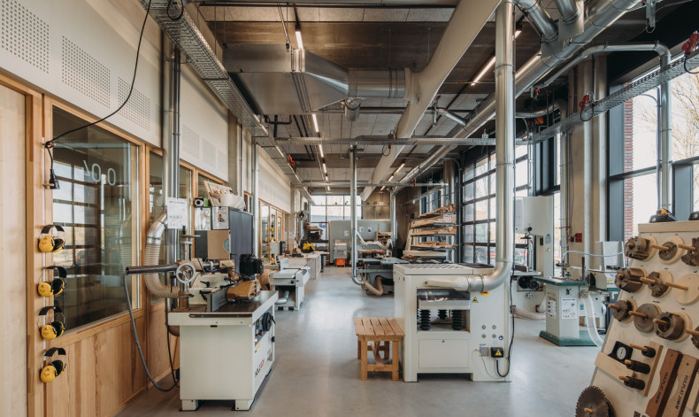 Technieklokaal houtbewerking
