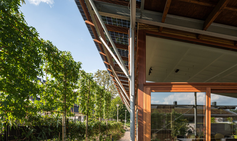 Dakoverstek verandawoning NEXIT architecten