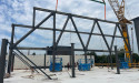Montage vakwerkspanten