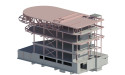 Constructiemodel Bediencentrale (bron: IMd Raadgevende Ingenieurs)